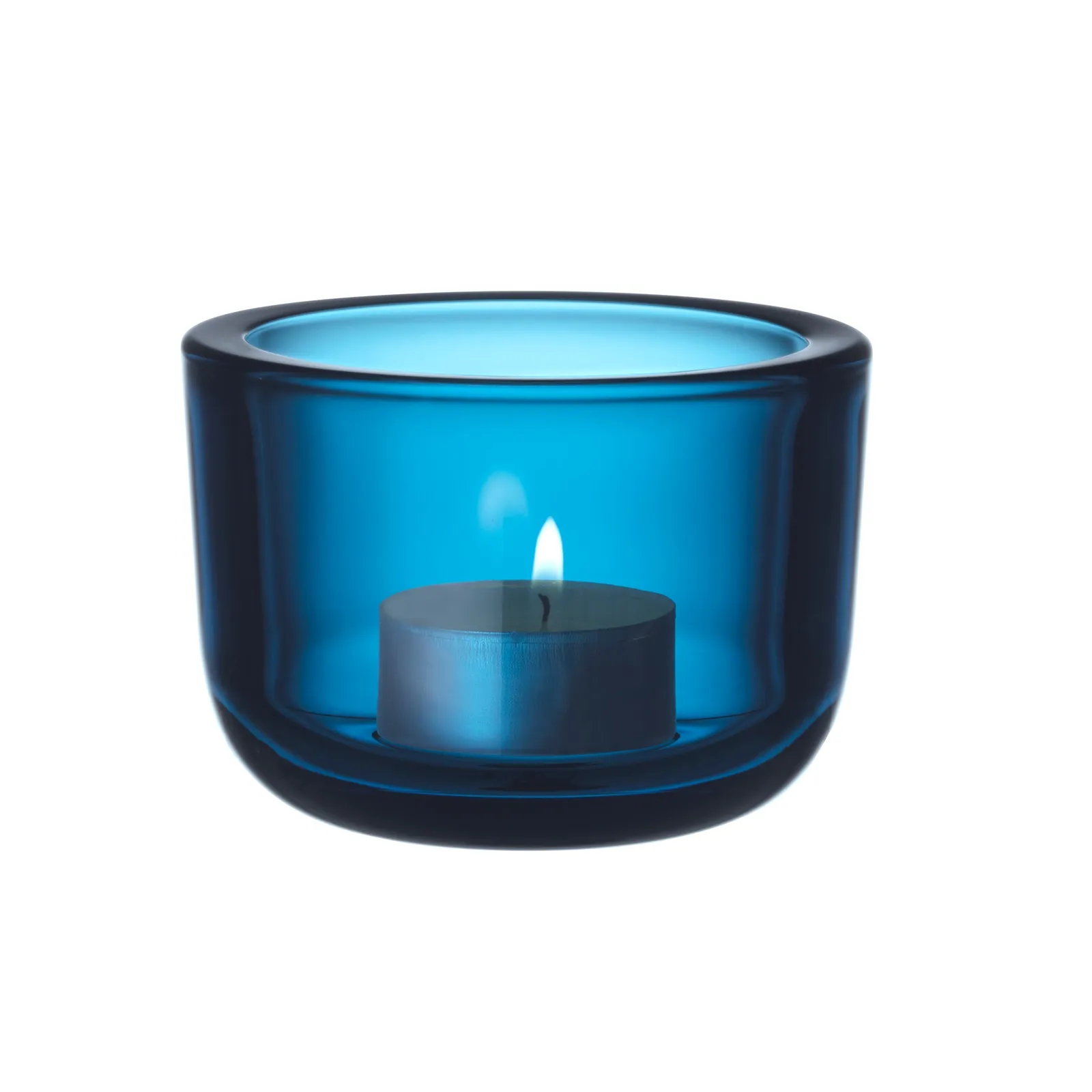 Valkea Iittala tealight candle holder 60mm turquoise